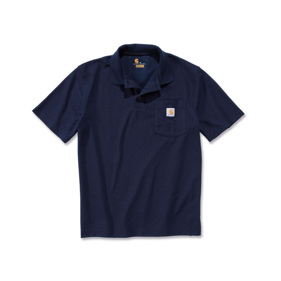 Polo professionnel Carhartt avec poche CONTRACTOR'S