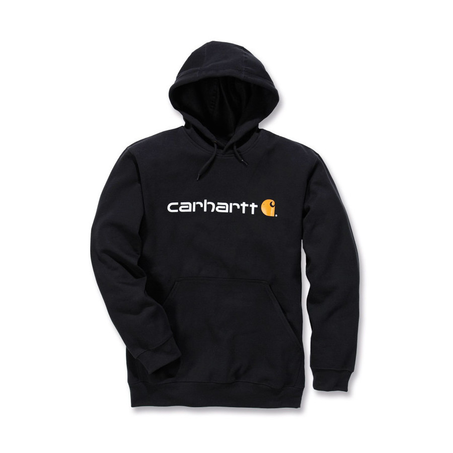 Sweat professionnel Carhartt à capuche logotypé