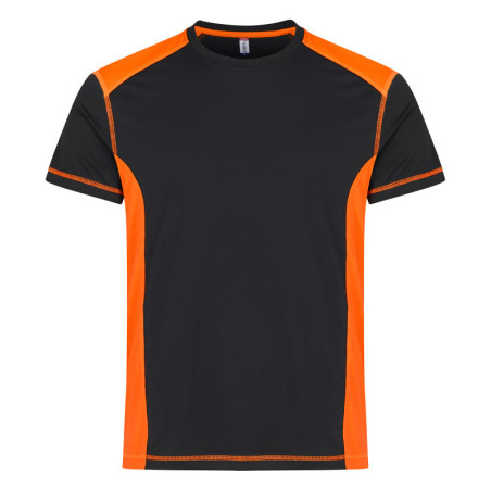 T-shirt de travail Clique bicolore AMBITION