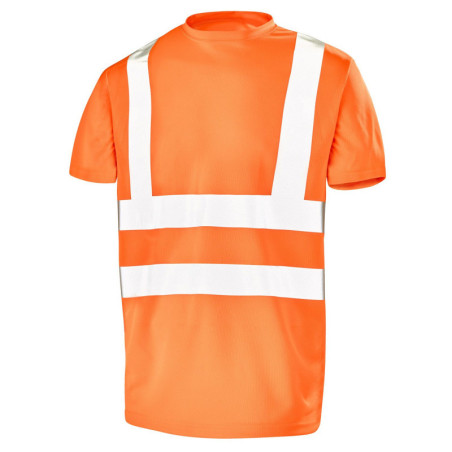 T-shirt haute visibilité Cepovett T-shirt Haute visibilité été FLUO BASE 2