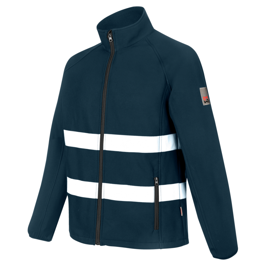 Softshell de travail SIMPLY REFLEX Marine