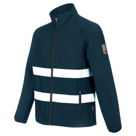 Softshell de travail SIMPLY REFLEX Marine