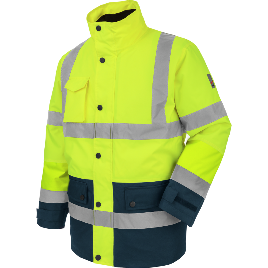 Parka de travail LUMEN 4 en 1 Jaune