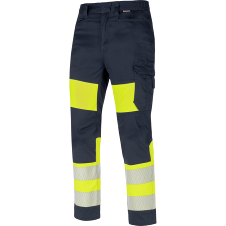 Pantalon haute visibilité FLUO ONE Jaune/Marine