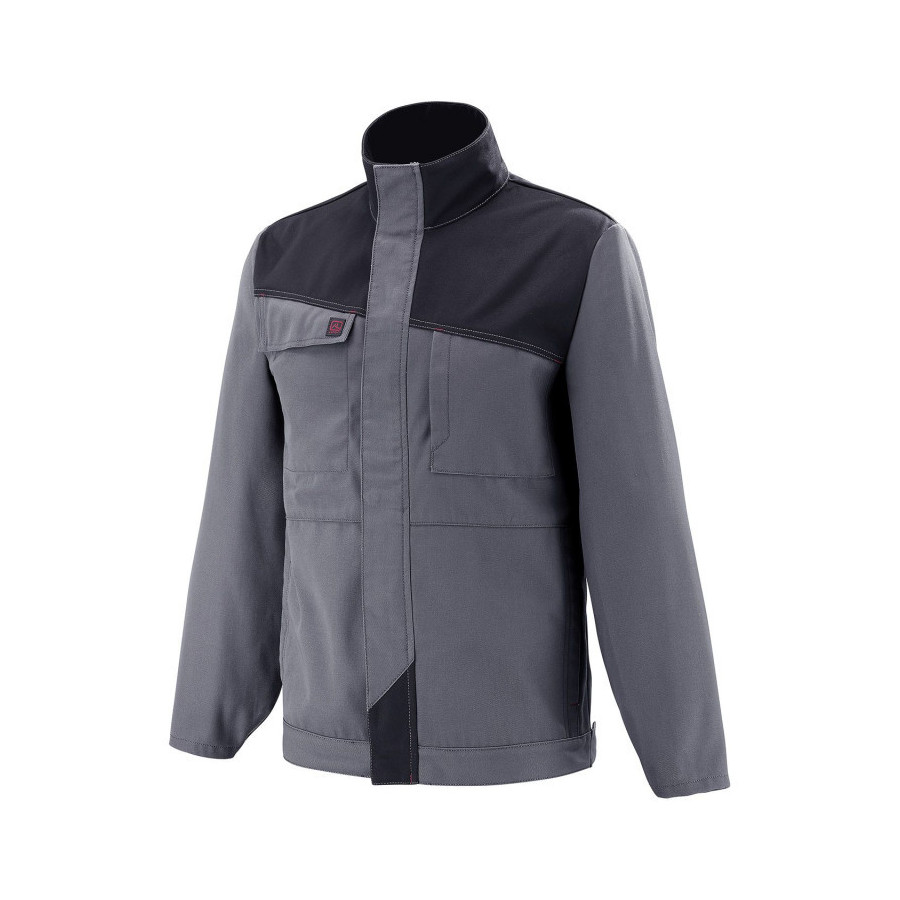 Blouson de travail Lafont sans métal Bicolore GRENAT
