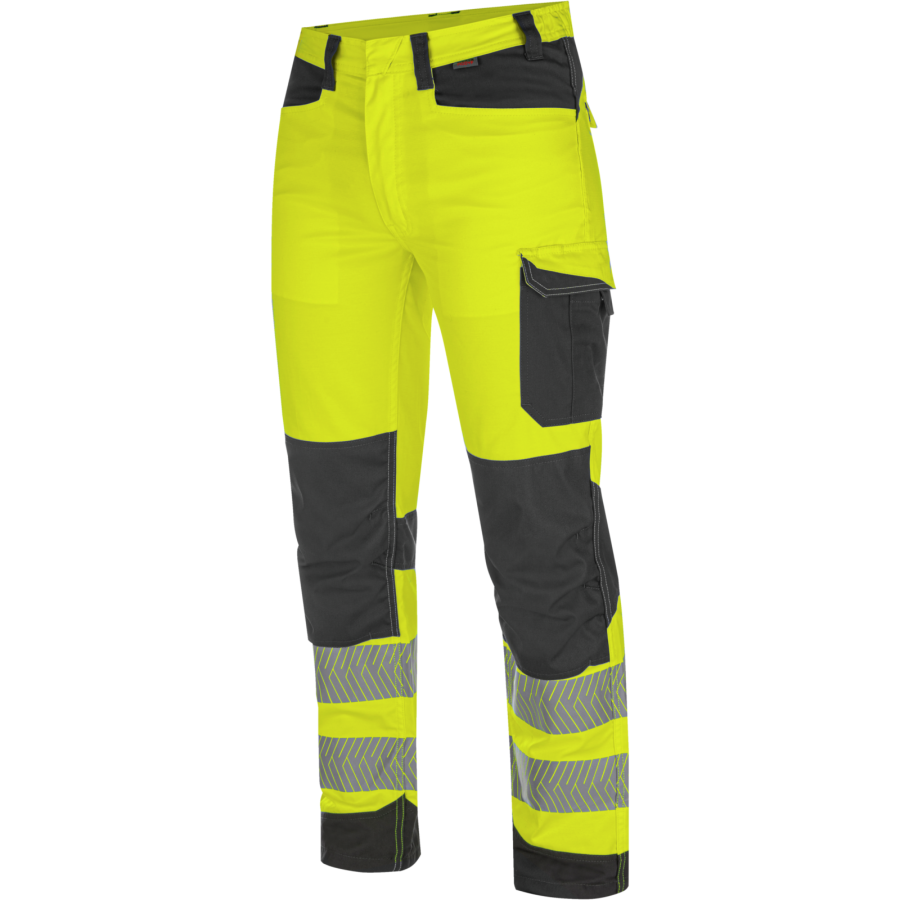 Pantalon de travail Würth Modyf haute-visibilité Jaune fluo/Anthracite