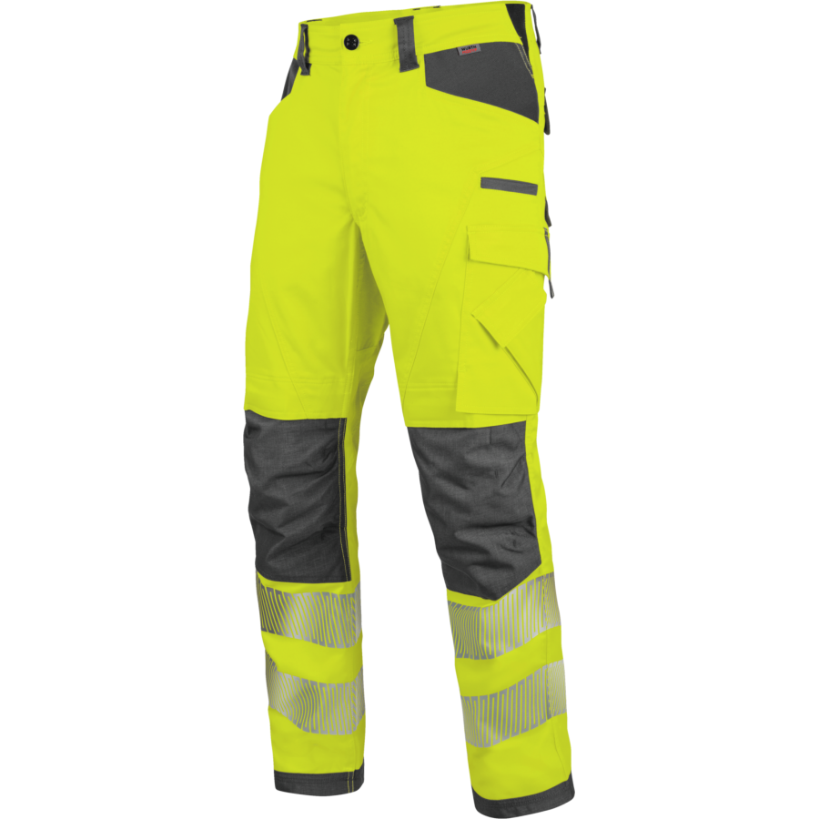 Pantalon de travail Würth Modyf haute-visibilité Neon Jaune/Anthracite