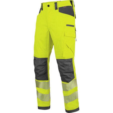 Pantalon de travail Würth Modyf haute-visibilité Neon Jaune/Anthracite