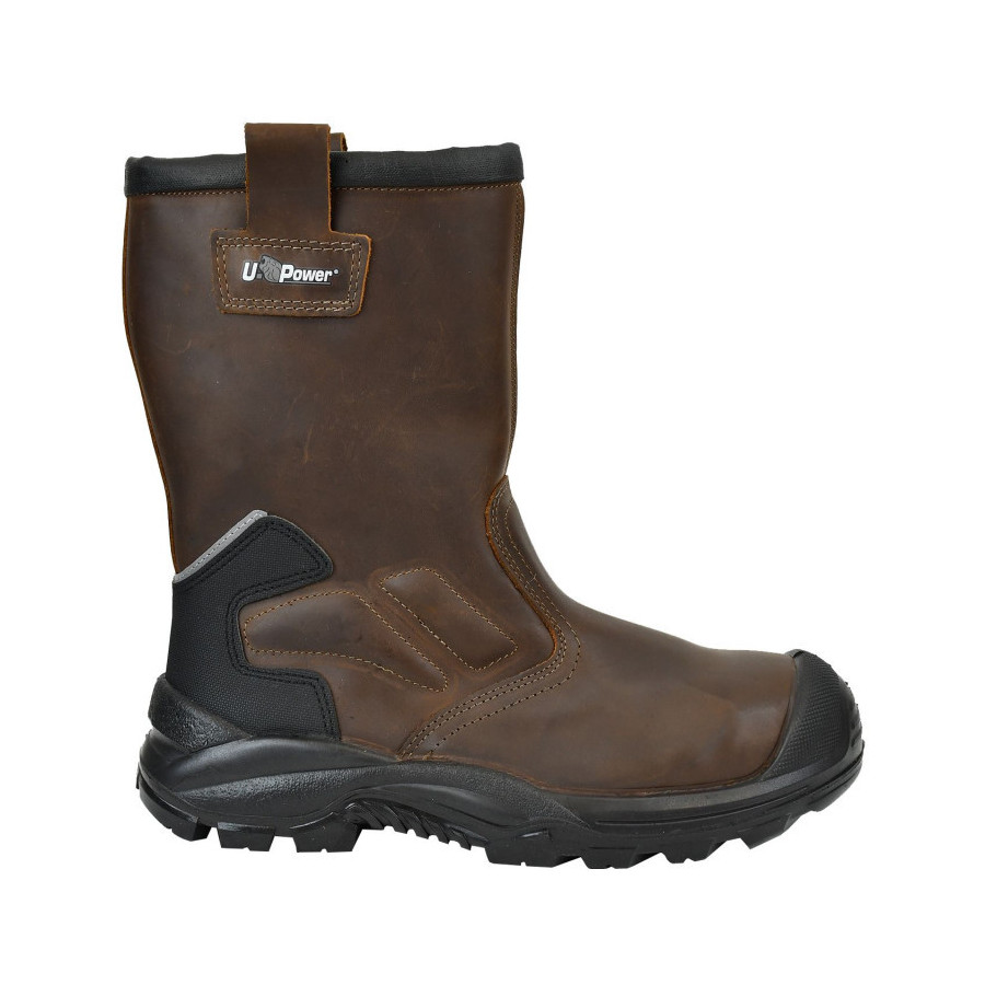 Bottes de sécurité U-Power marrons S3 CI SRC ALASKA UK