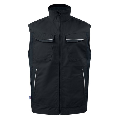 Gilet de travail ProJob sans manche multipoches