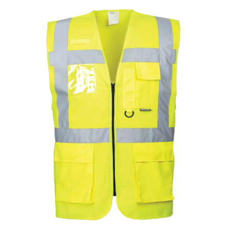 Gilet haute visibilité Portwest Gilet Haute Visibilité multi-poches